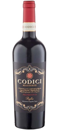 CODICI MASSERIE Primitivo Puglia 