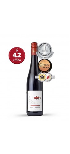 CONTRASTO ROSSO VIGNETI DOLOMITI IGT Syrah Merlot Nero D'Avola   