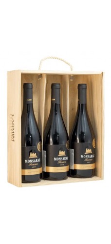 CARMIM MONSARAZ RESERVA Tinto  CX MAD. C/ 3 X 750ML